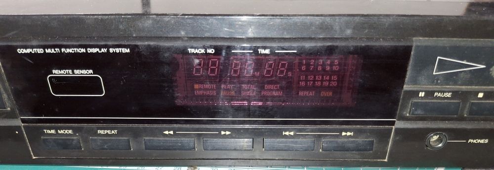 Denon DCD-600 + Comando Original (Para Restauro/Peças)