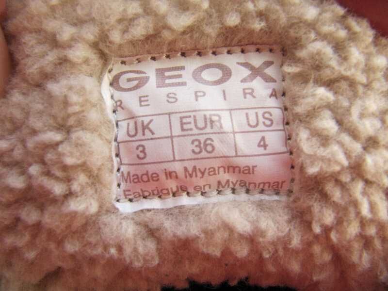 ботинки зимние Geox