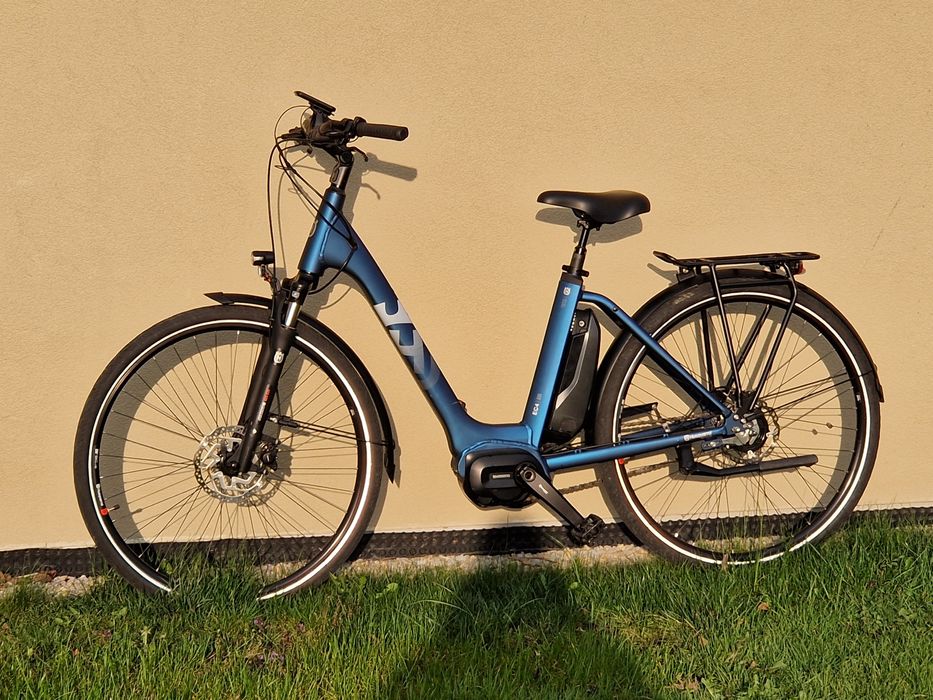 Rower elektryczny Husqvarna Eco City EC4 Shimano 500wh, miejski trekkingowy rozmiar S dla seniora