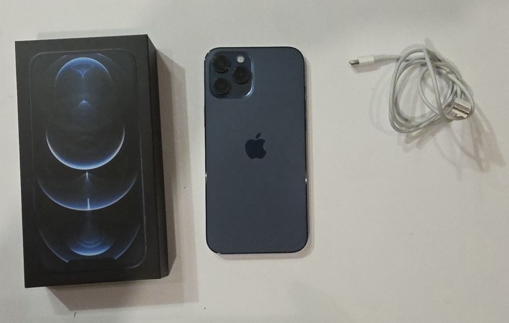 iPhone 12 Pro Max 128 GB – Pacific Blue – bardzo dobry stan