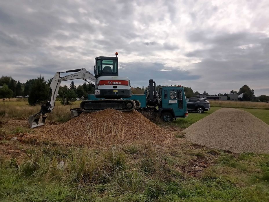 Brukowanie Brukarstwo Kostka Brukowa Układanie kostki brukowej Zabrze