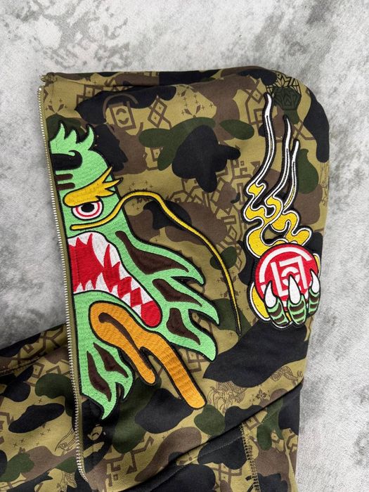 Bape zip-hoodie.Бапе