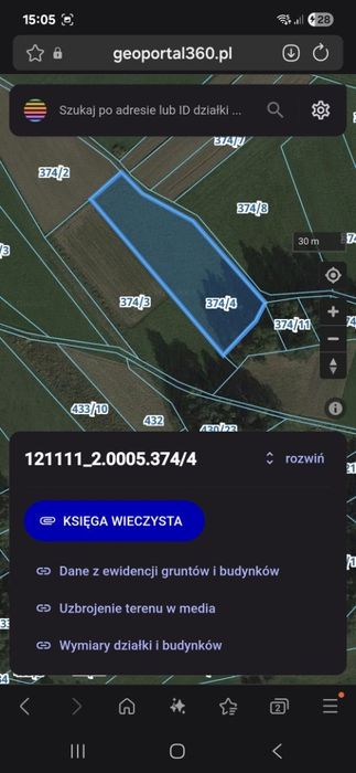 Działki Raba Wyżna 1.1Ha