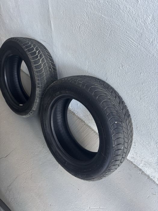 Prawie nowe opony zimowe