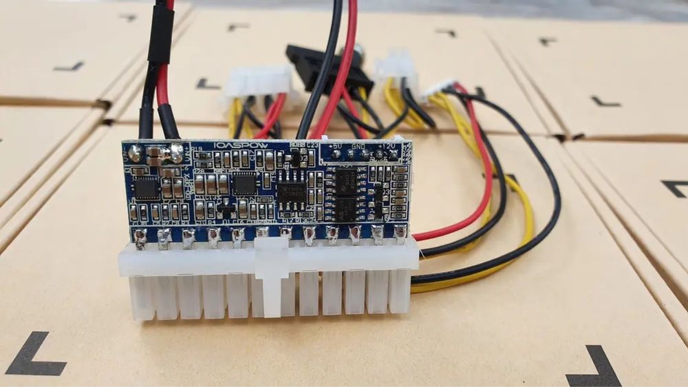 Преобразователь адаптер ATX-160W, pico-PSU мощность 160Вт