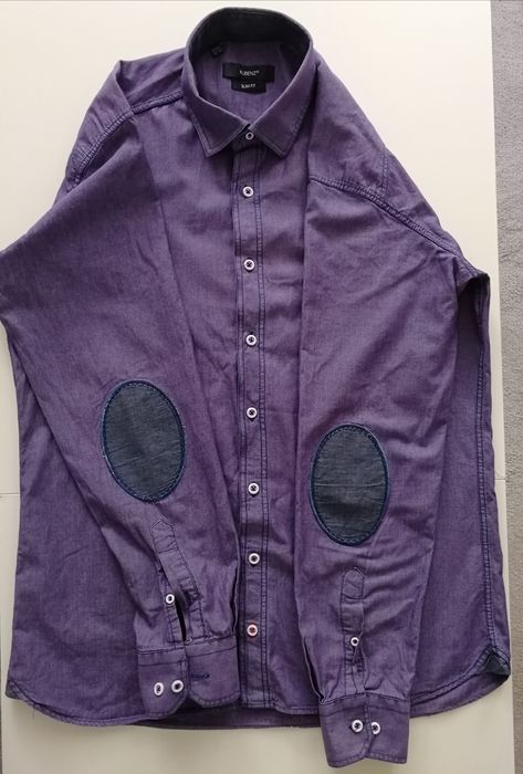 Koszula męska Kubenz, slim Fit, rozm 41/42