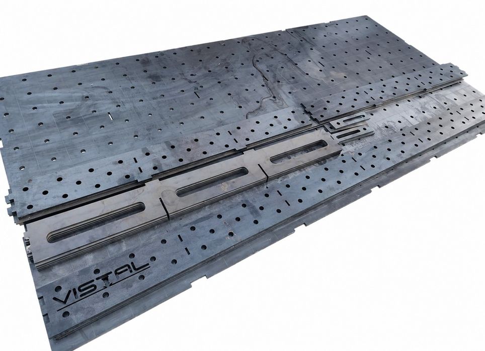 Stół spawalniczy 1200x2400x10 blat wycinanie laserowe