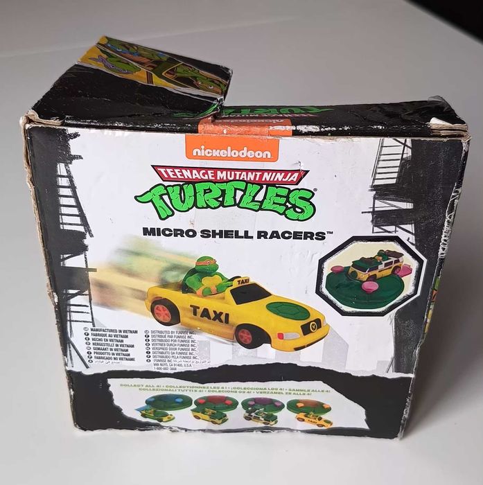 Wojownicze Żółwie Ninja samochodzik zdalnie sterowany Michelangelo.
