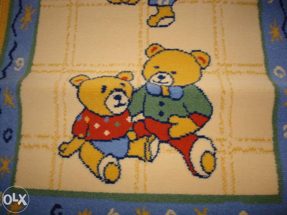Tapete quarto criança com ursinhos