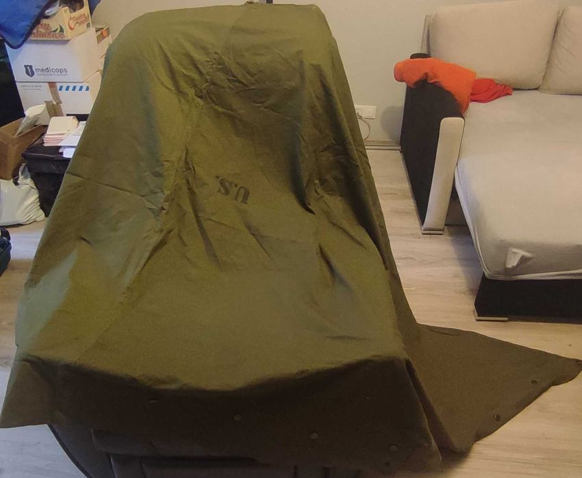 Tarp, namiot, płachta wojskowa (324)