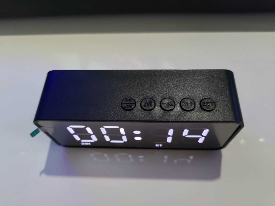 Coluna Despetador Bluetooth