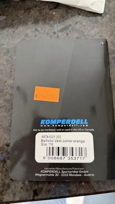 Kamizelka jezdziecka Komperdell rozm 116