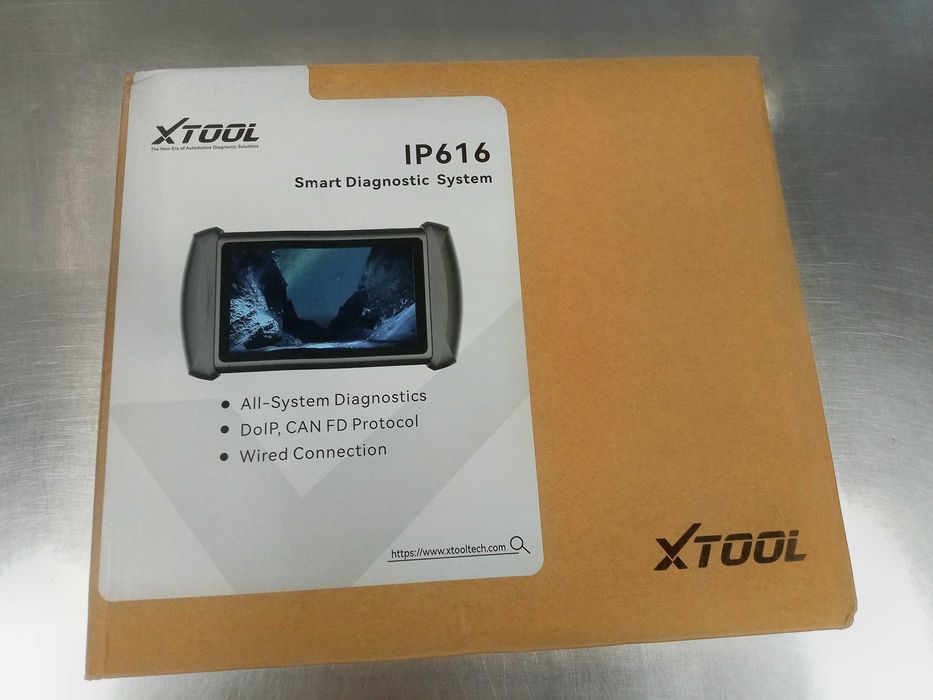 Skaner diagnostyczny full system OBDII Xtool IP616 DoIP CAN FD asystent AI testy dwukierunkowe darmowe dożywotnie aktualizacje Android 10 2/64GB PL