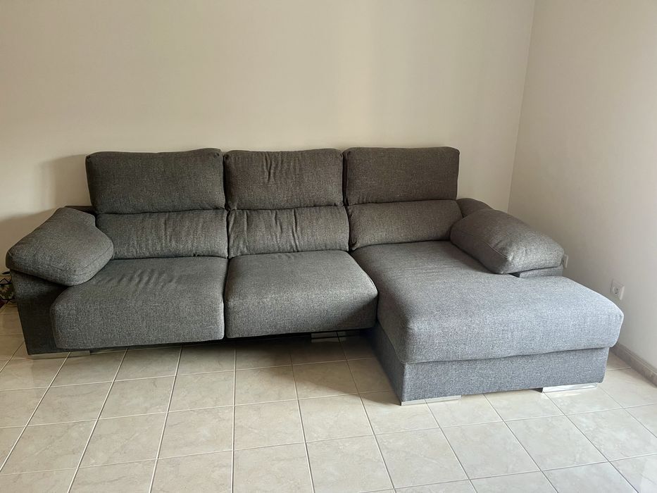 Chaise Longue cinzento