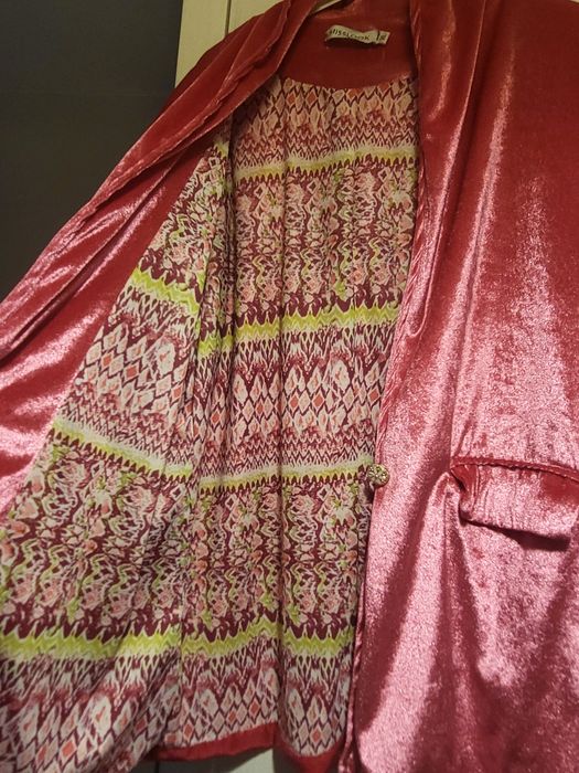 Żakiet welurowy damski