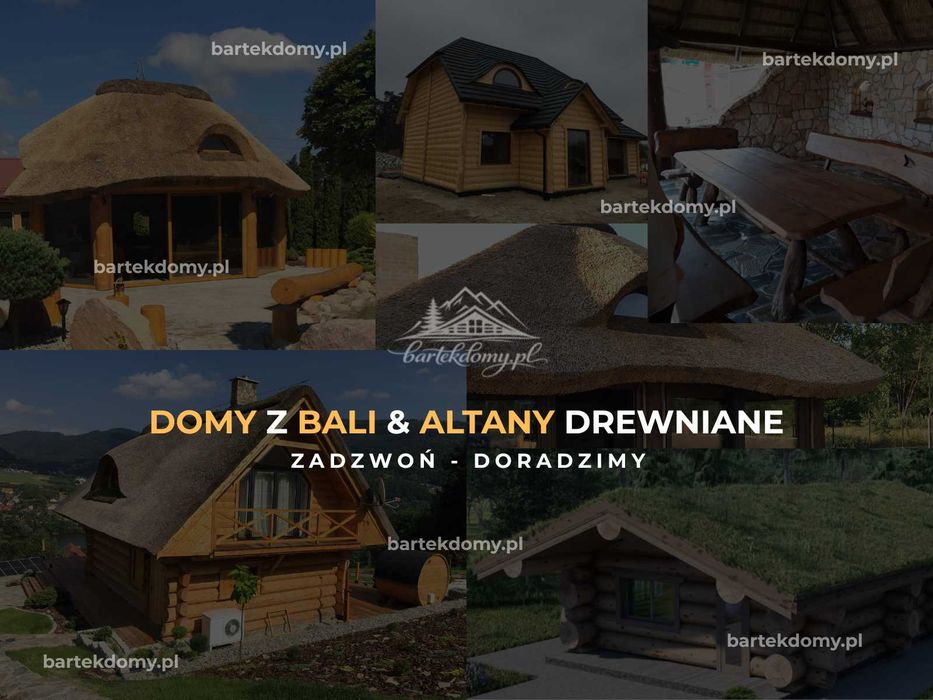 [ PREMIUM ] Altana Kryta Strzechą - TORO | Altana Drewniana | Altana 7,5x5,5m | Altana Ogrodowa | Biesiadna