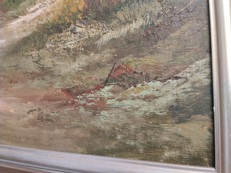 Pintura a óleo classica