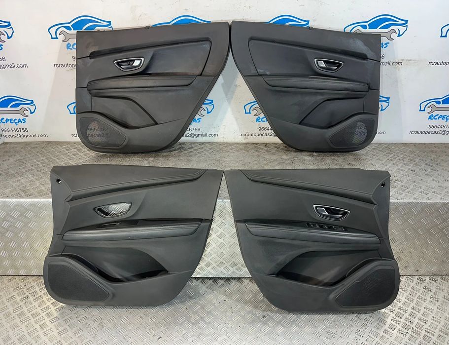 Conjunto Quartelas Frente Frontal Tras Traseira Original Com Cortinas