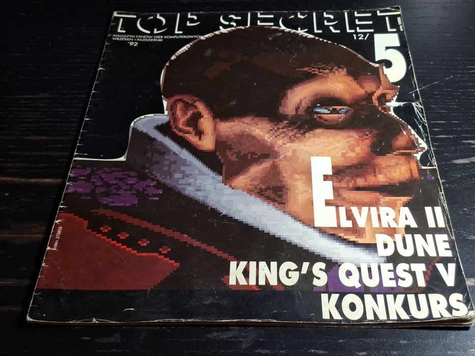 Czasopismo Top Secret numer 12 rok 1992