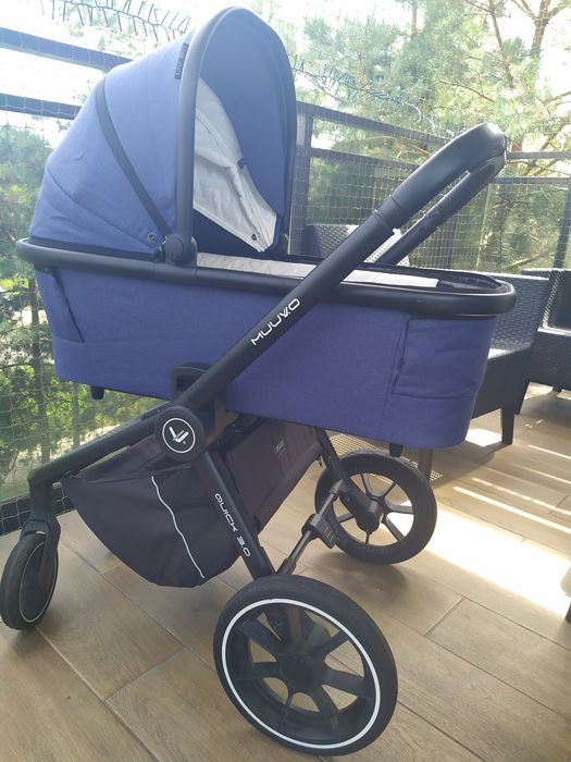 Wózek Muuvo Quick 3.0 (2w1) –  zestaw: gondola + spacerówka