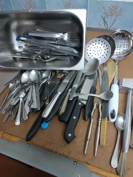 Talheres inox (vários)