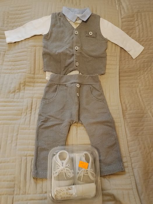 Ubranko chłopięce do chrztu