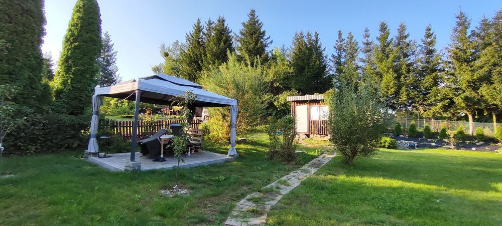 Działka ROD w Wadągu 400 m2 prywatnej zieleni