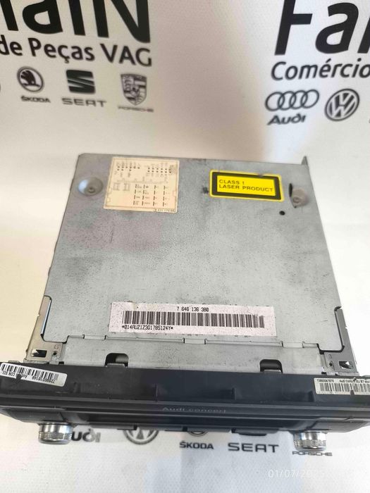 Rádio / Auto Rádio AUDI A4 B7 2.0 TDI (103 kW / 140 cv) [11.2004 - 06.2008] 8E0035186AK (OEM) | 7646136380 (OEM)