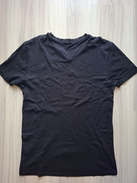 Czarny t-shirt męski