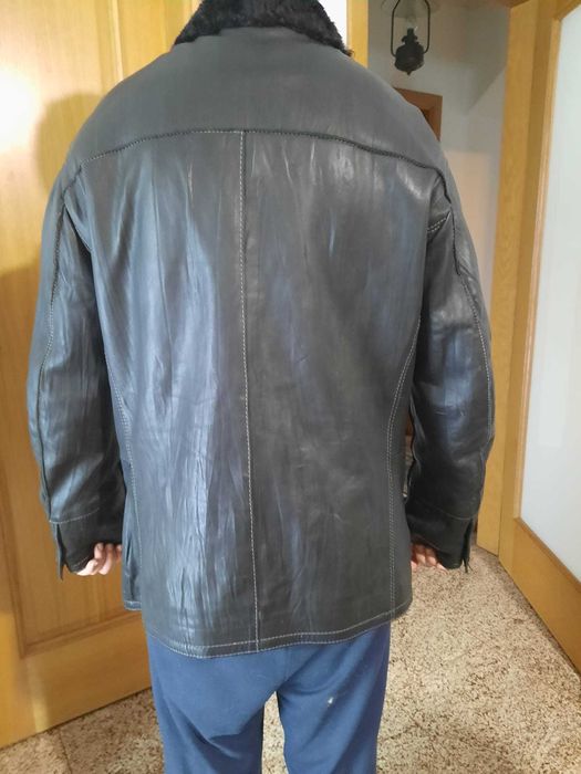 Casaco/Blusão/Parka em Pele Genuína