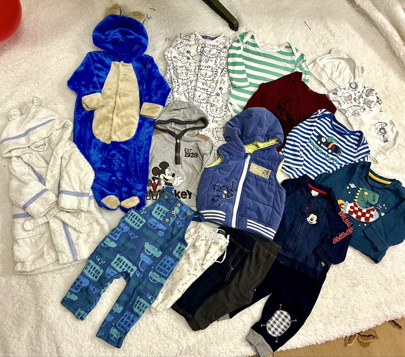Набір/лот/пакет одягу для хлопчика 3-6міс