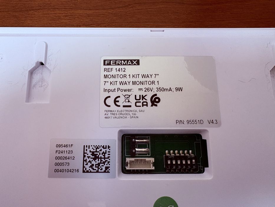 Monitor Fermax  1412447269835899545601