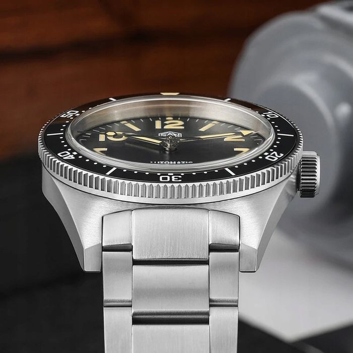 Zegarek San Martin SN0139 | AUTOMATIC 20ATM SAPPHIRE