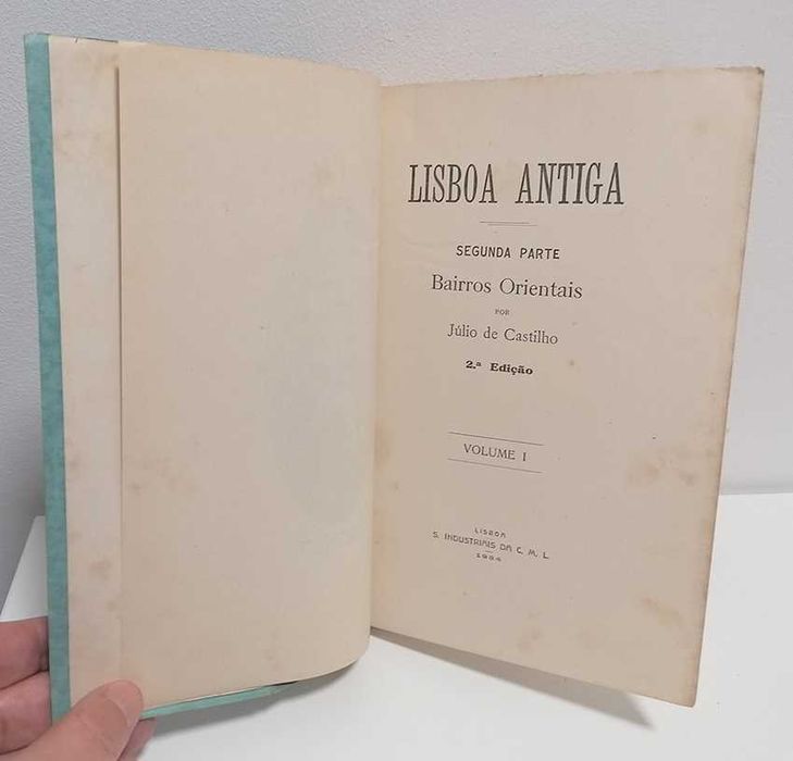 Lisboa Antiga - Bairros Orientais (Volume I) - 1935
