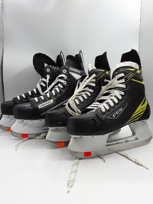 Професійні хокейні, фігурні ковзани.