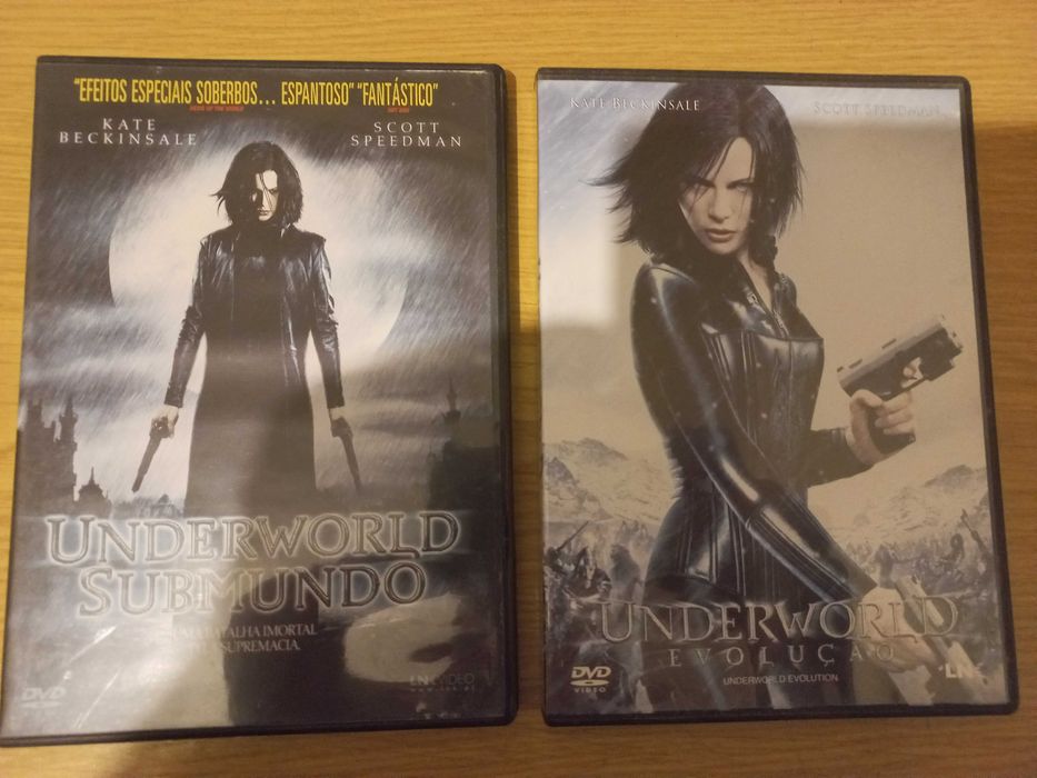 Dois Dvds Saga UnderWolrd