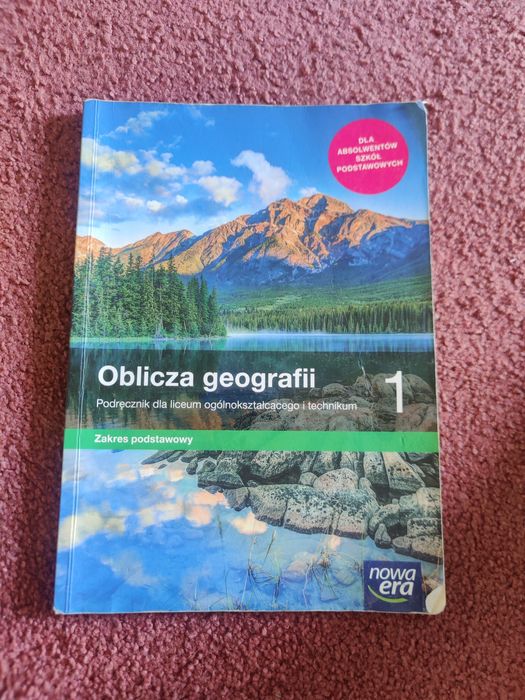 Podręcznik do geografii Oblicza Geografii 1 zakres podstawowy Nowa Era