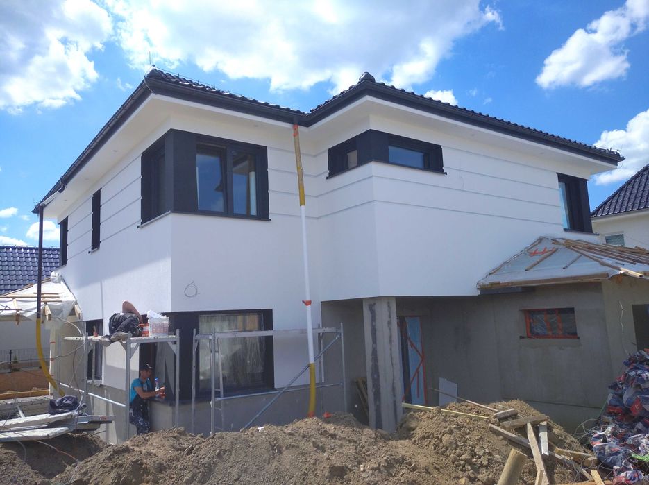 Ocieplenie domów,Docieplenia domów, Elewacje domów ,Malowanie Elewacji