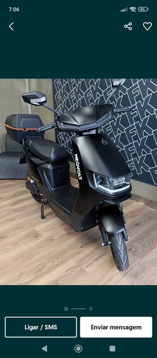 Scooter elétrica NEOVOLT ECO FLY