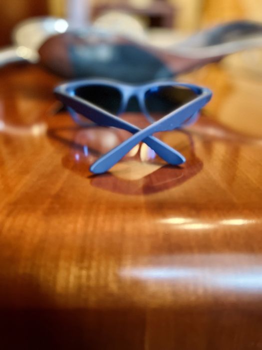 Óculos de Sol Ray-Ban: New Wayfarer Color Blue + Caixas de Óculos Ray-