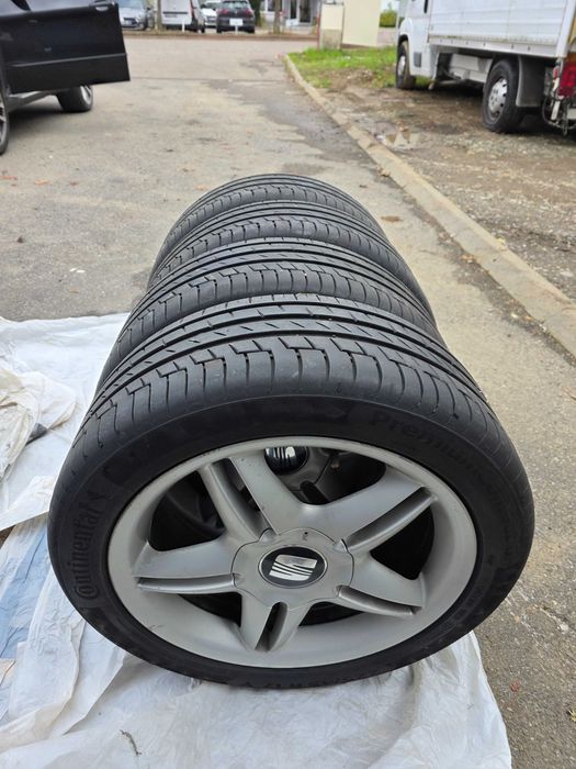 Jantes TOP SPORT 17" Leon 1M C/ Pneus Como Novos