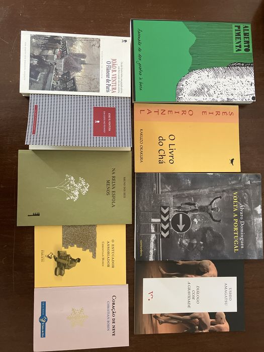 Literatura - preço unitário (portes incluídos)