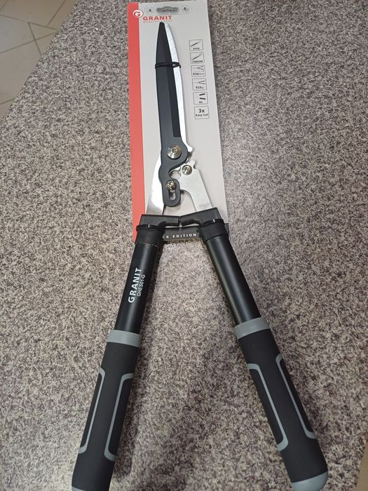 Przekładniowe ręczne nożyce do żywopłotu Granit