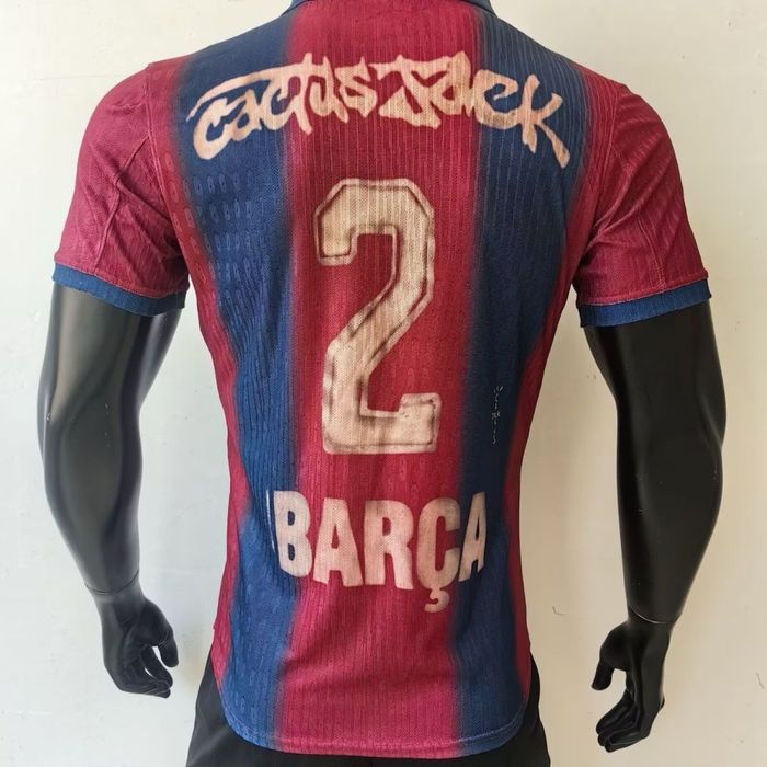 Cactus Jack x Nike x FC Barcelona retro 2000/01 Home