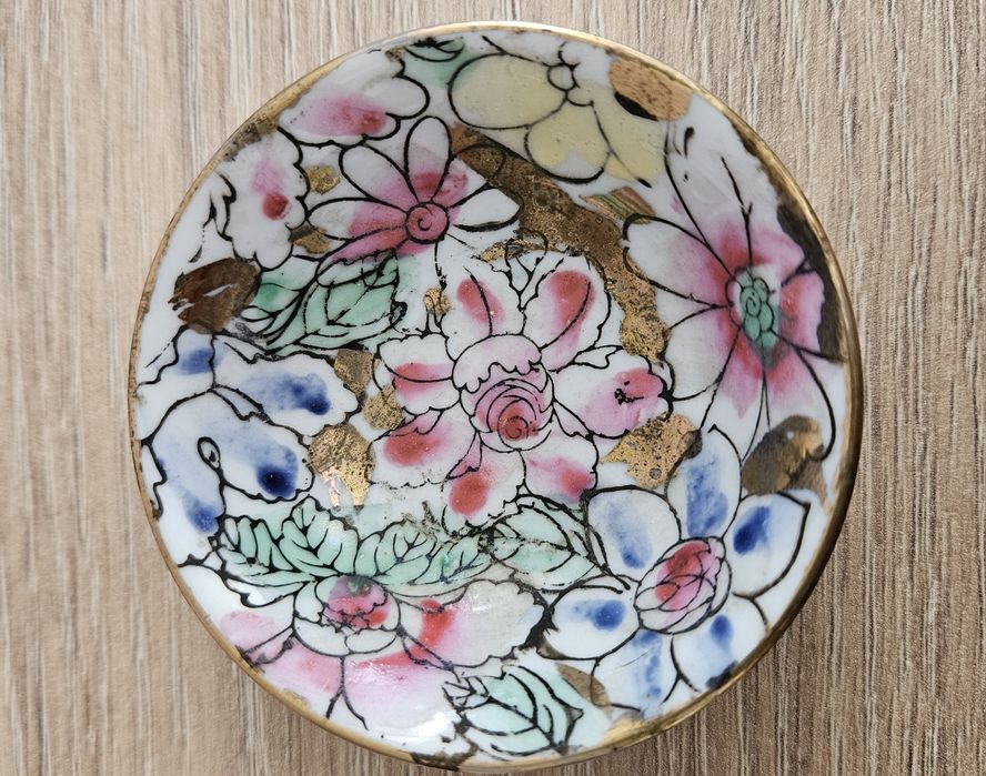 Conjunto de 3 pratosde porcelana chinesa