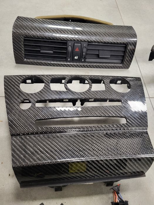 Listwy Dekory bmw 6 m6 e63 e64 v10 507km Carbon Europa