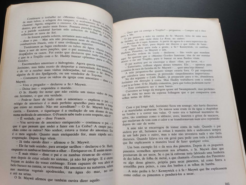 "A Costa de Mosquito" por Paul Theroux - 1ª Edição