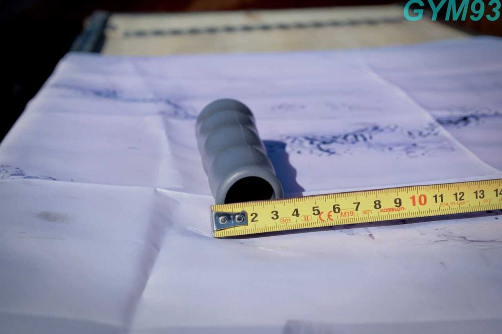 Rączka anatomiczna szara