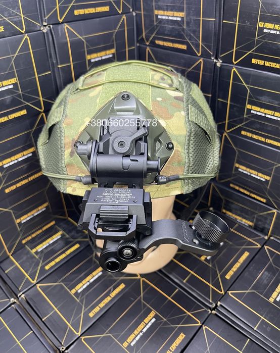 Крепление кронштейн для ПНВ ПНБ Wilcox L4 G24 + J-arm метал