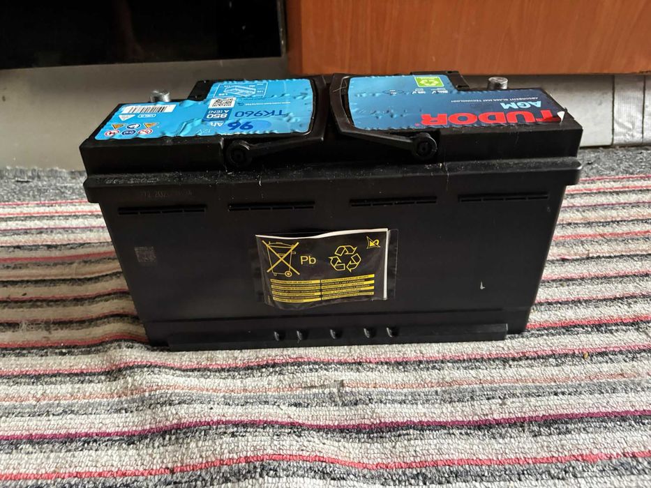 Bateria Tudor 12v 96AH 850A. AGM